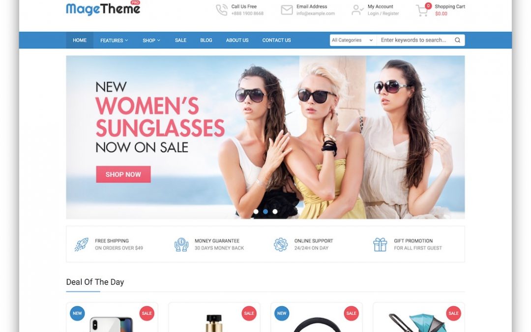 Wij presenteren jou een collectie van de top 25+ ‘Magento 2’ thema’s van het jaar 2021! Geniet er van! Meer dan 25 top Magento 2 thema’s van het jaar 2021